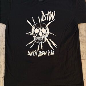 DTW Black Skull Graphic Tee SIZE XXL
